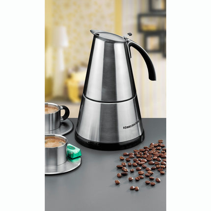 Kávovar ElPresso Deluxe Suede EKO 366/E nerez
