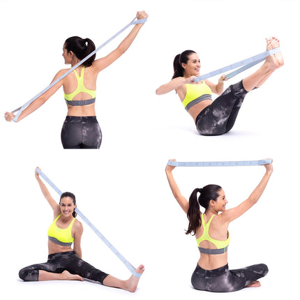 Elastická fitness guma na strečink s cvičebním průvodcem Stort InnovaGoods