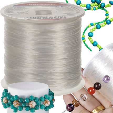 Elastická guma na výrobu náramků - 40m Kruzzel 24753