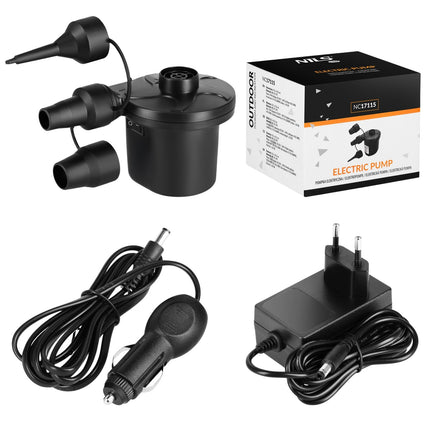 Elektrická pumpa 230V-12V s adaptéry
