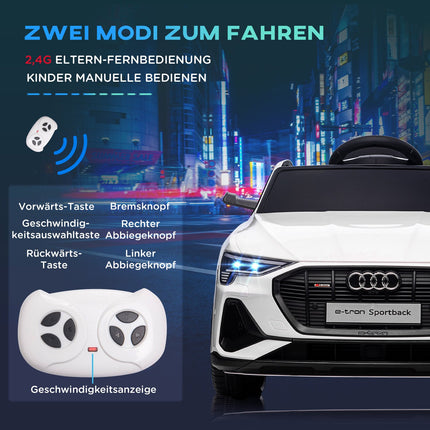 Elektrické autíčko pro děti s dálkovým ovládáním, 3 rychlosti a hudební funkce