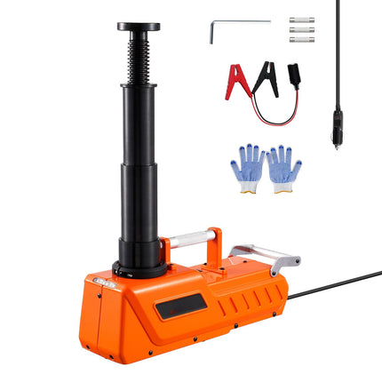 Electric Car Jack 15 Ton, 12V Hydraulic, Wired Remote, LED Light