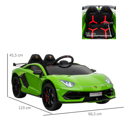 Dětské autíčko Lamborghini, 3-8 let, dálkové ovládání