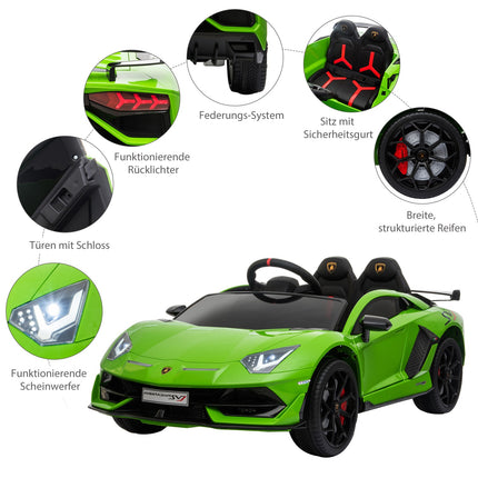 Dětské autíčko Lamborghini, 3-8 let, dálkové ovládání