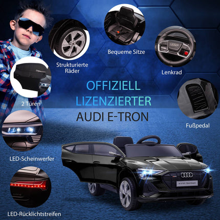 Electric children's car with remote control, seat belt and music, 3-5 years