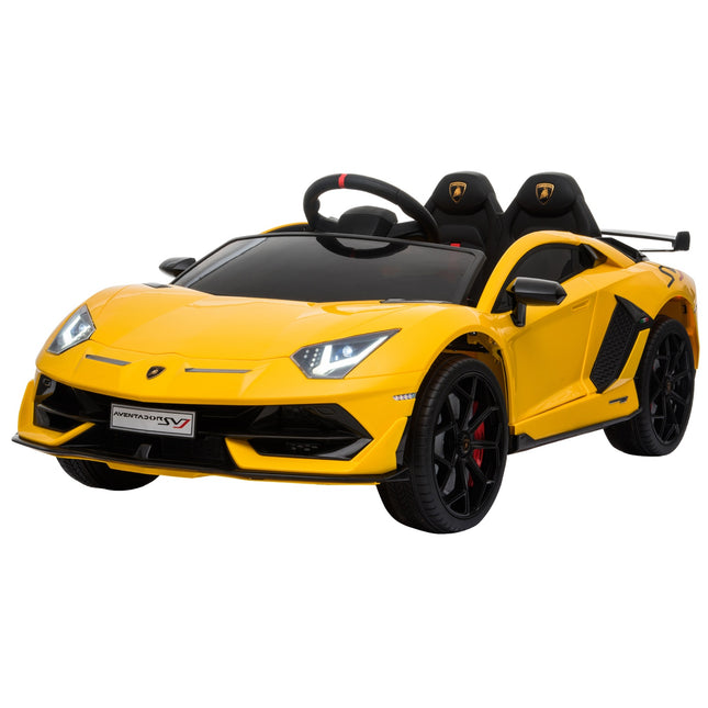Elektrické autíčko Lamborghini k svezení s dálkovým ovládáním, MP3 a světly