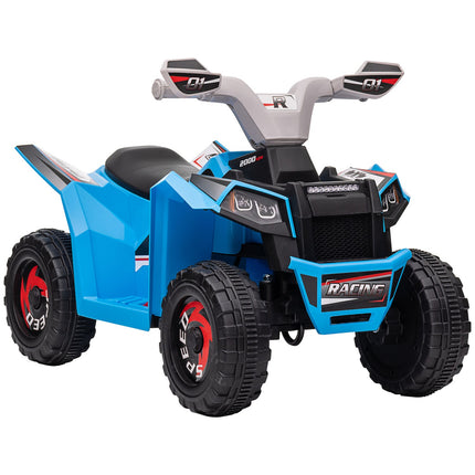 Dětská elektrická čtyřkolka s jízdou vpřed i vzad, 6V, 2.5 km/h, 1.5-3 roky