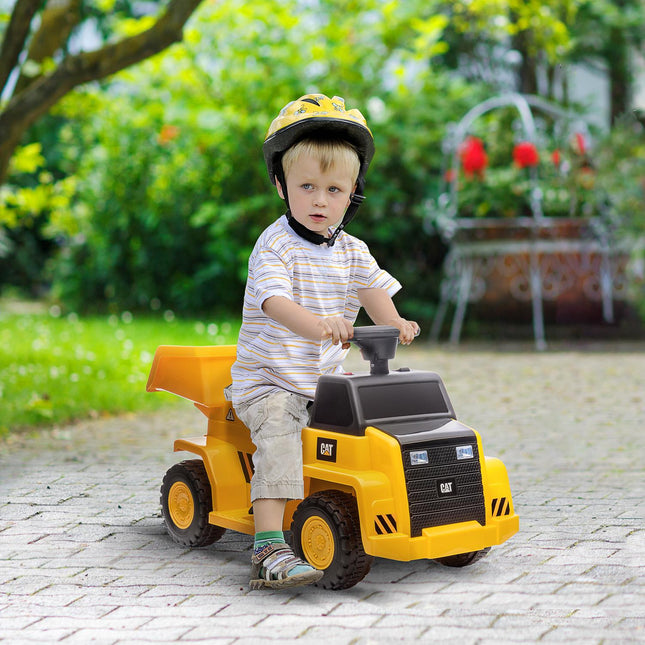 Elektrický dětský traktor s houkačkou a sklápěcí lžící