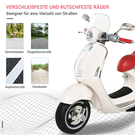 Dětská elektrická motorka s MP3 a světly, 3-6 let