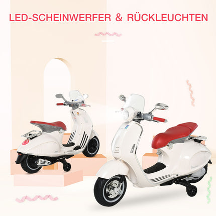 Dětská elektrická motorka s MP3 a světly, 3-6 let