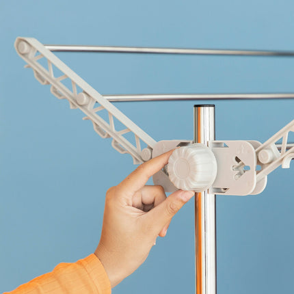 Elektrický sušák na prádlo s přirozeným prouděním vzduchu Dryllon InnovaGoods 24 W 12 tyčí