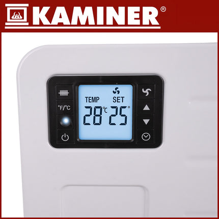 Elektrische Konvektorheizung, 2300W, WLAN-Steuerung