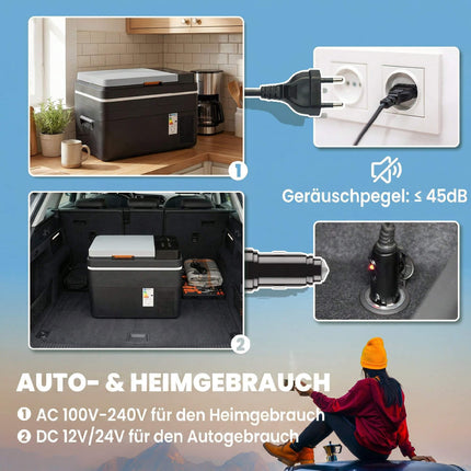 Elektrický chladicí box 30L, -20C až 20C, ovládání aplikací