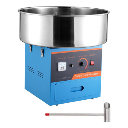 Electric Cotton Candy Machine 1000W, Steel Bowl, Drawer
