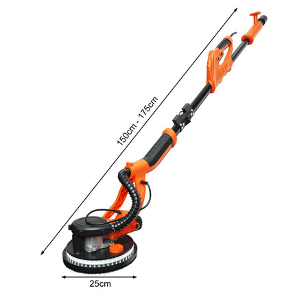 Elektrická bruska na sádrokarton 750W, 225mm, odsávání prachu