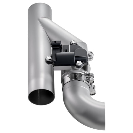 Electric Exhaust Cutout 63.5 mm, Stainless Steel, Remote