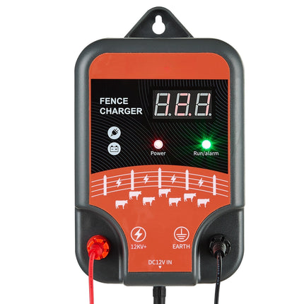 Electric Fence Energizer 12kV 3J, AC/DC, LED, 3km