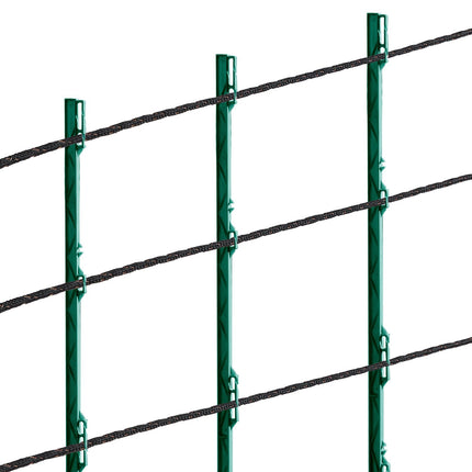 Electric Fence Polywire 1000ft, 1/4in, 2 Copper Strands