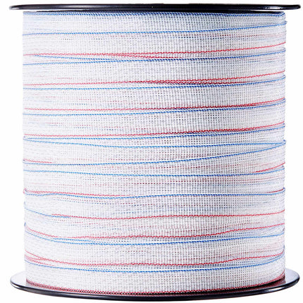 Electric Fence Tape 1640ft, 3/4in, 6 Stainless Strands