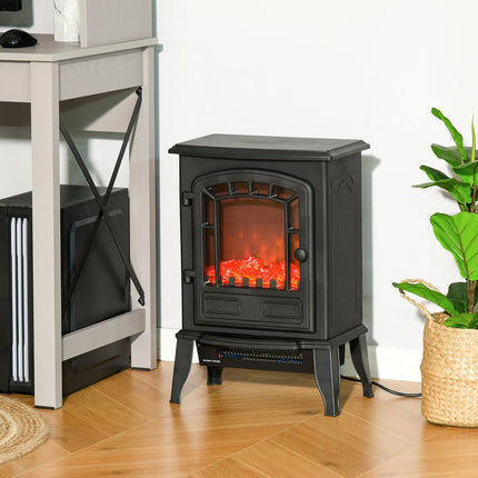 Elektrický krb s topením, 2 stupně ohřevu, pro 20-25m²