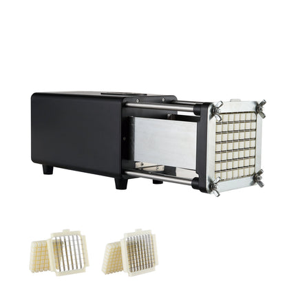 Electric French Fry Cutter With 1/2 and 3/8 In Blades