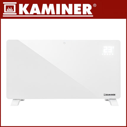 Elektrický skleněný topný panel, 2500W, WiFi a dálkové ovládání