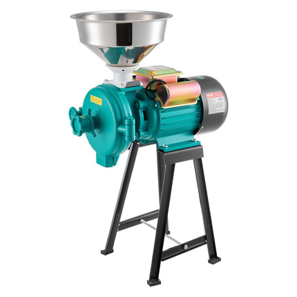 Electric Grain Mill Grinder, 2200W, 110 lb/h, Cast Iron
