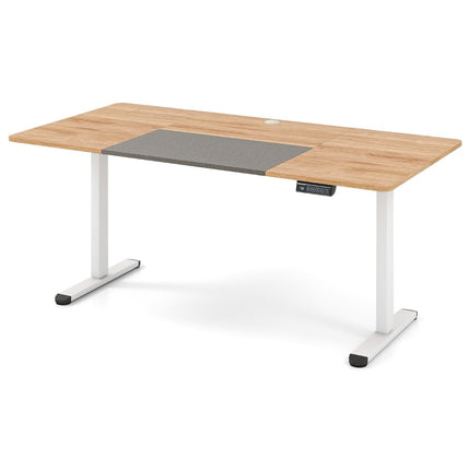 Elektricky výškově nastavitelný psací stůl, 140x70 cm, ergonomický sed-stoj