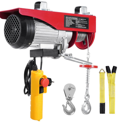 Electric Hoist 880 lb, 230V, 40 ft Lift, Wired Remote