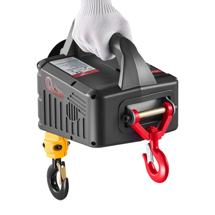 Electric Hoist Winch 500 kg, 1500W, Wireless Remote