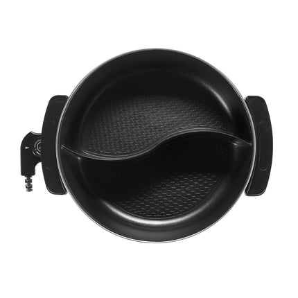 Electric Hot Pot 5L With Divider, 1360W Temp Control