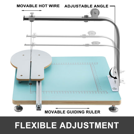 Electric Hot Wire Foam Cutter Kit, 25cm Cut, 50-300C