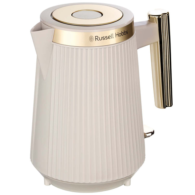 Elektrická rychlovarná konvice, kamenná barva, 2400W, objem 1.7L