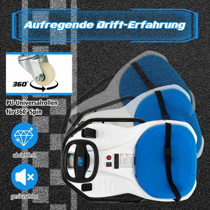 Elektrická dětská motokára, 24V, drift 360°, od 3 let