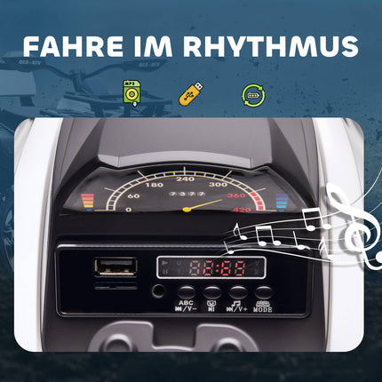 Elektrická dětská čtyřkolka, baterie 12V, rychlost 3-8 km/h