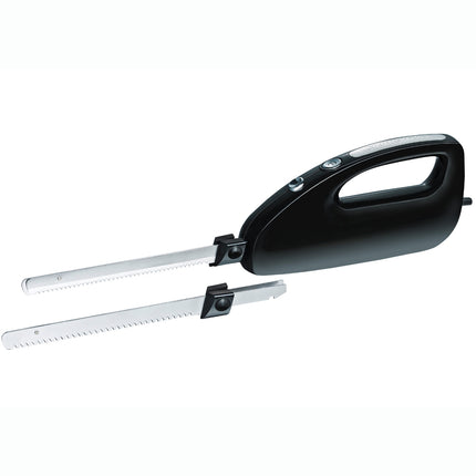 Elektrický nůž, 120W, 2 čepele, nerez, 15cm