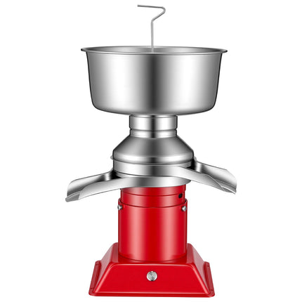 Electric Milk Cream Separator, 60L/H, 4.5L Bowl, Stainless Steel