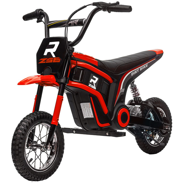 Elektrická motorka pro děti, 24V 350W, 8-16 KMH, pneumatiky 12""