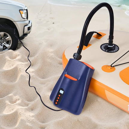 Electric Paddle Board Pump, 22 PSI Dual-Stage, 12V Auto-Off