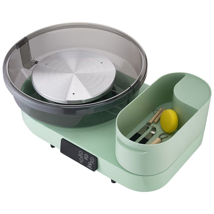 Electric Pottery Wheel, 450W, Foot Pedal, 11 and 14 in