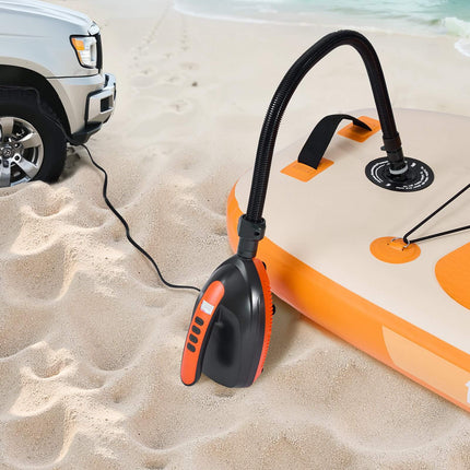 Electric SUP Pump 20 PSI, 12V Auto Shut-Off, 7 Nozzles