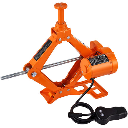 Electric Scissor Jack Kit, 3 Ton 12V, LED Light
