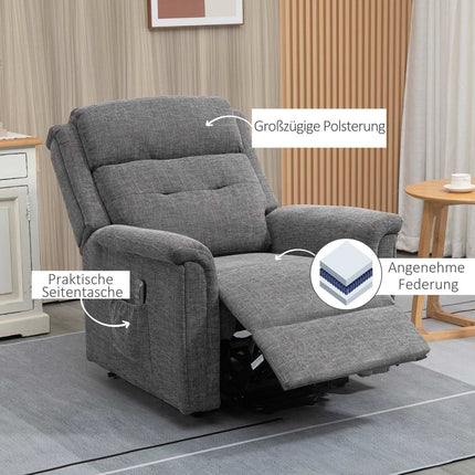 Electric deck chair, remote control, capacity 170 kg