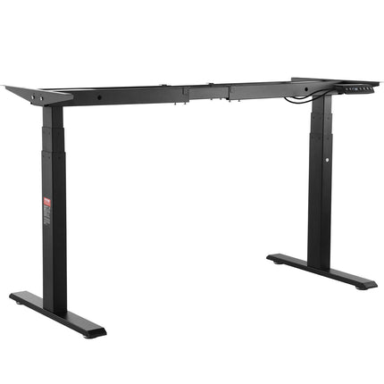 Electric Standing Desk Frame, Dual Motor, 65-129 cm, Black