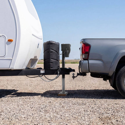 Electric Trailer Jack, 5000 lb, 12V, LED Light