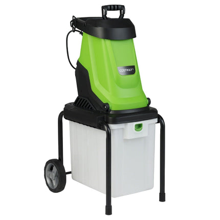 Elektrický drtič větví, 2800W, sběrný koš 50L, kapacita 45mm