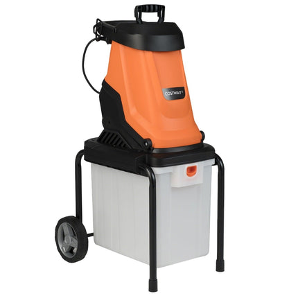 Electric Wood Chipper, 2800W, 50L Collection Bin, 45mm Capacity