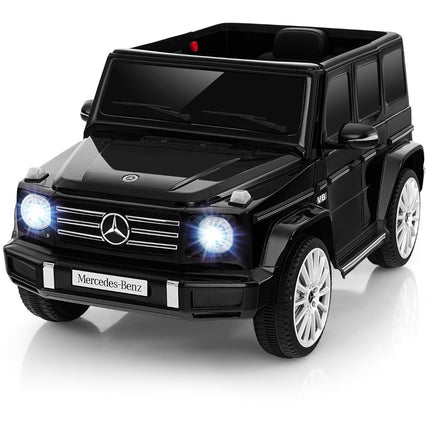 Elektrické autíčko pro děti Mercedes Benz G500 s dálkovým ovládáním, černá
