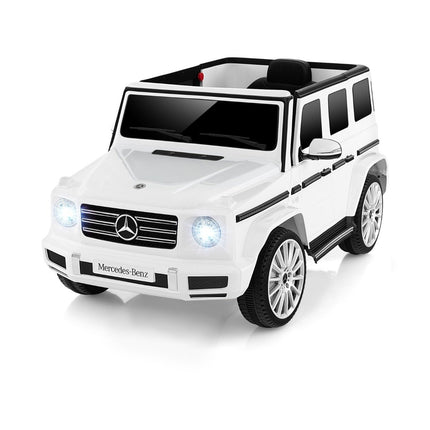 Elektrické autíčko pro děti Mercedes Benz G500 s dálkovým ovládáním, bílá