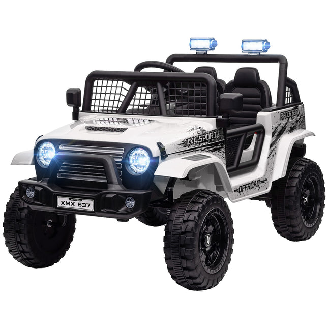 Dětské elektrické auto 12V - terénní, hudba, dálkové ovládání